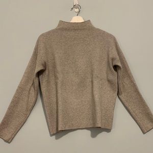 Cynthia Rowley Grey Mock Neck Sweater M